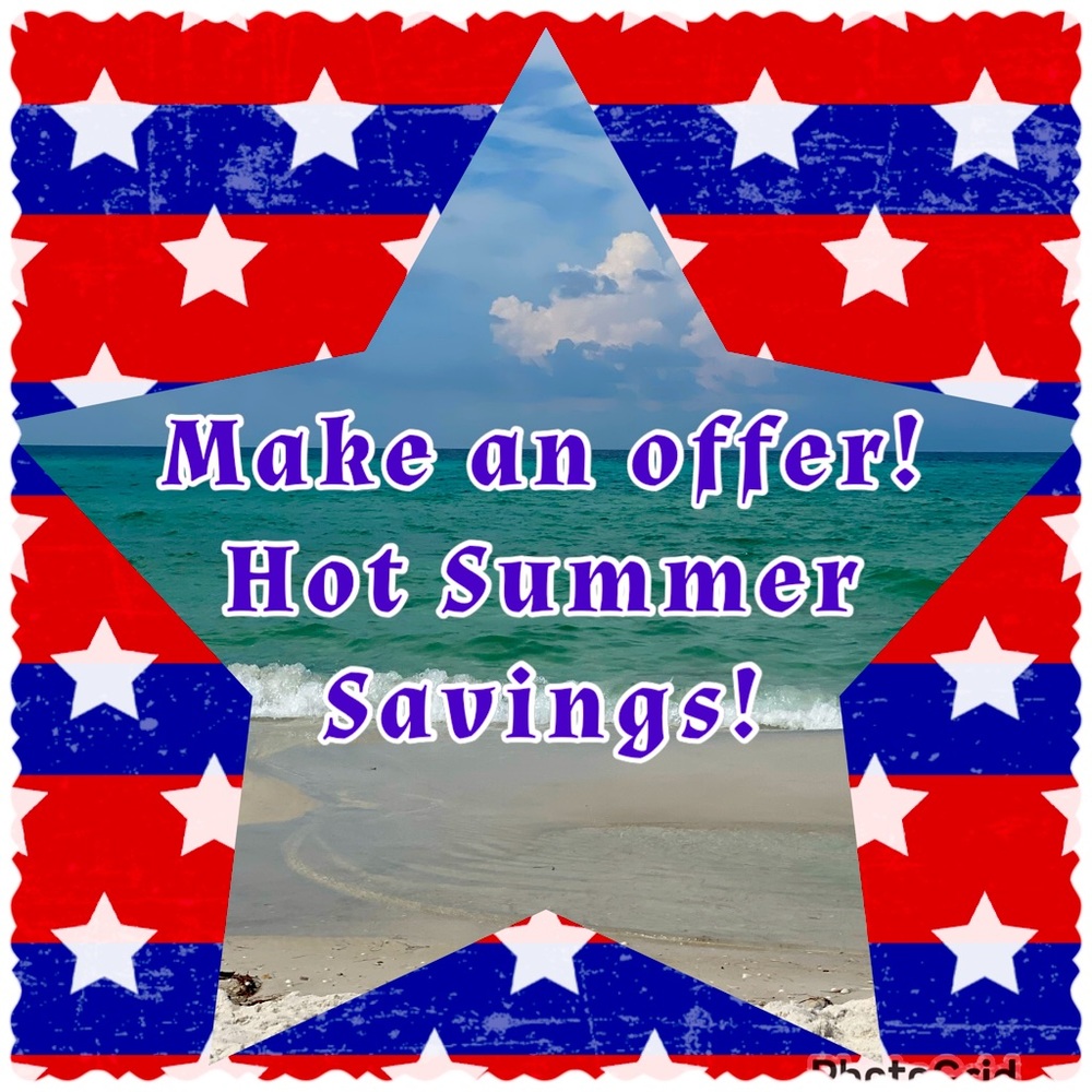 Hot Summer Savings on Men’s items.